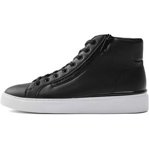 ZARA Black High Top Sneaker with Zip